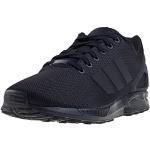 adidas Herren Zx Flux Low-Top Sneakers, Schwarz (Core Black/Core Black/Dark Grey), 36 EU