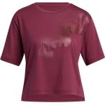 Rote Elegante adidas Graphic T-Shirts für Damen Größe XS für den für den Sommer 