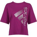 Reduzierte Pinke adidas Sportswear T-Shirts für Damen Größe XS 