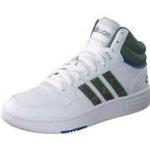 Weiße adidas Hoops High Top Sneaker & Sneaker Boots aus Gummi für Herren Größe 40,5 