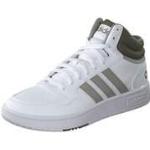 Weiße adidas Hoops High Top Sneaker & Sneaker Boots aus Gummi für Herren Größe 47 