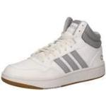 Weiße adidas Hoops High Top Sneaker & Sneaker Boots aus Textil für Herren Größe 40,5 