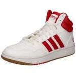 Reduzierte Weiße adidas Hoops High Top Sneaker & Sneaker Boots für Herren Größe 40,5 
