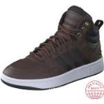 Reduzierte Braune adidas Hoops High Top Sneaker & Sneaker Boots für Herren Größe 40,5 