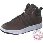 Reduzierte Braune adidas Hoops High Top Sneaker & Sneaker Boots für Herren Größe 40,5 