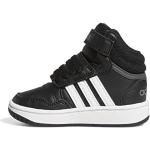 adidas Hoops Mid Shoes Basketball Shoe, core Black/FTWR White/Grey six, 31 EU