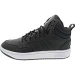 Schwarze Casual adidas Hoops High Top Sneaker & Sneaker Boots für Herren Größe 46 