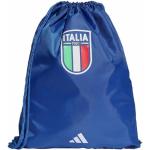 Blaue adidas Power FIGC – Italienischer Fußballverband Turnbeutel & Sportbeutel für Herren 