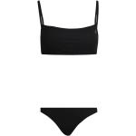 Schwarze adidas Bikini-Tops für Damen Größe L 