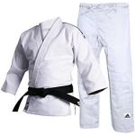 adidas J500 Judo-Uniform, Unisex Weiß weiß 2/150