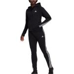 Schwarze adidas Jogginganzüge für Damen 