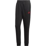 adidas Jogginganzug Herren mit Kapuze aus Baumwolle, Größe:6 [M] 50, Farbe:schwarz-rot