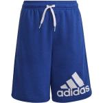 Adidas Jungen Big Logo Sweatshort Trainingsshort blau-weiÃ 164