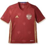 adidas Jungen T-shirt RFU H Jersey Y, Collegiate Burgundy/Dark Football Gold, 140, 4056559040796