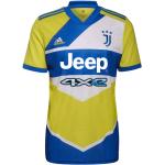 adidas Juventus Turin Trikot UCL 2021/2022 Kids Gelb Blau
