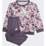 Adidas Kids Essentials Allover Print Kids Jogginganzug Clear pink/bliss pink/wonder orchid/shadow violet (IK8328)
