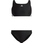 Schwarze adidas Bikini-Tops für Kinder aus Polyamid Größe 152 