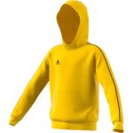 Gelbe adidas Core Kinderhoodies & Kapuzenpullover für Kinder aus Baumwollmischung Größe 164 