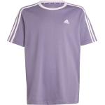 Violette Oversize Kinder T-Shirts aus Baumwolle Größe 140 
