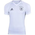 adidas Kinder Fußball DFB Trikot Deutschland WM 4 Sterne Training Shirt weiß NEU