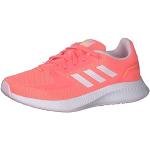 Reduzierte Pinke adidas Runfalcon Joggingschuhe & Runningschuhe mit Klettverschluss in Normalweite leicht für Kinder Größe 33 