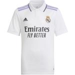 Weiße adidas Performance Real Madrid Real Madrid Trikots für Jungen - Heim 2022/23 