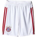 adidas Kinder Shorts Fc Bayern Auswärts, White/Power Red, 176