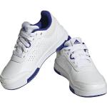 Blaue adidas Tensaur Low Sneaker mit Schnürsenkel aus Textil für Kinder Größe 34 