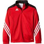 adidas Kinder Sweatshirt Sereno 14, University Red/Black/White, 128