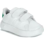 Reduzierte Weiße adidas Advantage Low Sneaker für Kinder Größe 23,5 