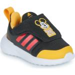 Reduzierte Schwarze adidas FortaRun Low Sneaker aus Textil für Kinder Größe 22 