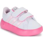 Reduzierte Weiße adidas Court Low Sneaker für Kinder Größe 23,5 