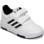 Reduzierte Weiße adidas Tensaur Low Sneaker für Kinder Größe 30 