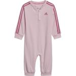 Reduzierte Pinke Sportliche Langärmelige adidas Performance Essentials Longsleeves für Kinder & Kinderlangarmshirts für Babys Größe 74 