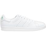 Reduzierte Weiße adidas Stan Smith Low Sneaker aus Leder für Herren Größe 42 