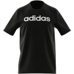 Schwarze Langärmelige adidas T-Shirts aus Baumwolle für Herren Größe 3 XL 