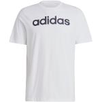 Weiße Langärmelige adidas T-Shirts aus Baumwolle für Herren Größe 3 XL 