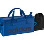 Marineblaue Sportliche adidas Essentials Linear Sporttaschen gepolstert 