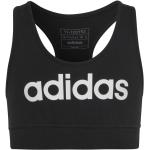 adidas Linear Logo Cotton Sport-BH Mädchen in schwarz