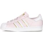 Adidas, Superstar W Niedriger Sneaker für Damen Pink, Damen, Größe: 37 1/3 EU
