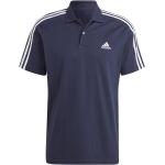 Blaue adidas Herrenpoloshirts & Herrenpolohemden Größe 3 XL 