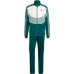 Adidas Man Colorblock Track Suit collegiate green/silver green/white (IJ6076)