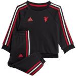 adidas Manchester United 3-Stripes Tracksuit 2022/2023 Junior schwarz/rot Größe 80