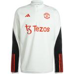 Reduzierte Schwarze Sportliche adidas Performance Manchester United Stehkragen Herrensweatshirts Größe XL 