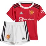 adidas Manchester United Minikit Home 2022/2023 Babys, Gr. 86, Kleinkinder, rot / weiß