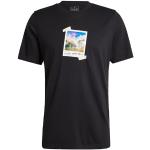 Schwarze adidas Graphic T-Shirts aus Jersey für Herren Größe 4 XL 
