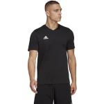 Reduzierte Schwarze adidas V-Ausschnitt T-Shirts aus Jersey für Herren Größe 3 XL 