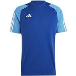Reduzierte Royalblaue Kurzärmelige adidas Tiro 23 T-Shirts für Herren Größe XL 