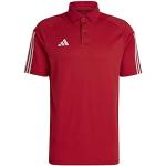 Reduzierte Rote Kurzärmelige adidas Tiro 23 Herrenpoloshirts & Herrenpolohemden aus Jersey Größe 3 XL 