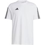 Weiße Kurzärmelige adidas Tiro 23 T-Shirts für Herren Größe 3 XL 